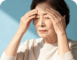 出現畏光反應